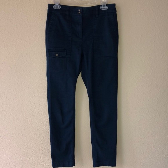 J. Jill Pants - J. Jill Blue Cargo Pants Size 6